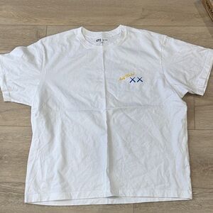 Uniqlo UT KAWS+Warhol Graphic Tee in White